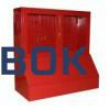 Фото Щит пожарный с ящиком для песка 0,3 м3 закрытый метал. с сеткой 1300*1500*500