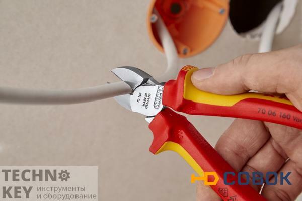 Фото Бокорезы 160 мм KNIPEX 70 06 160 KN-7006160