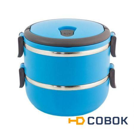 Фото Термо ланч-бокс из нержавеющей стали