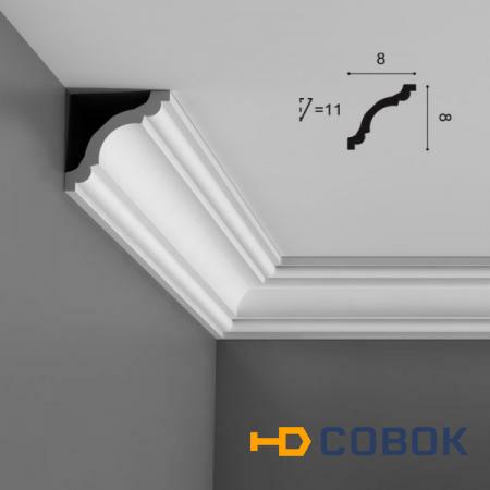 Фото Плинтус для потолка Orac Axxent CX 123