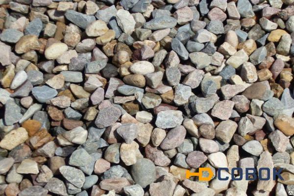 Фото Щебень гравийный для Габионов