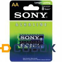 Фото Комплект из 2 батареек Sony Alkaline (AA)