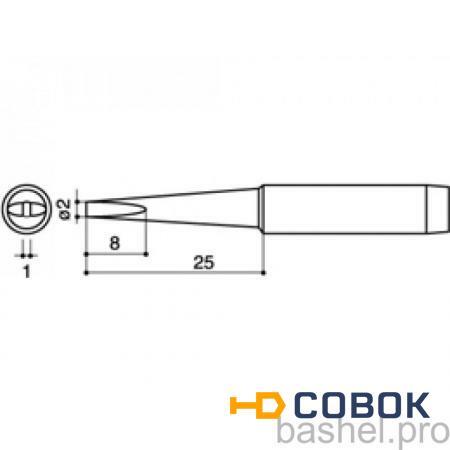 Фото Наконечник для паяльной станции 900M-T-2LD (HAKKO)