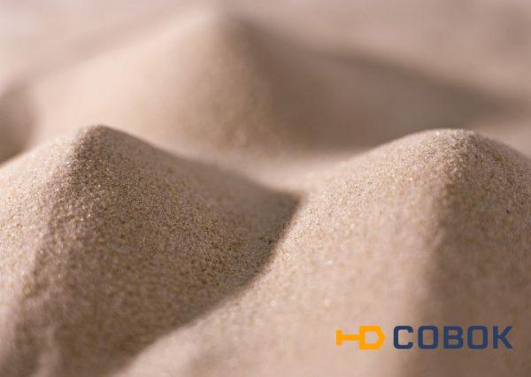 Фото Песок кварцевый ГС-2 фр. 0,8-0,63 мм. (мешок 25 кг)