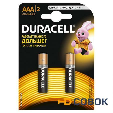 Фото Батарейка DURACELL LR 03 ААА