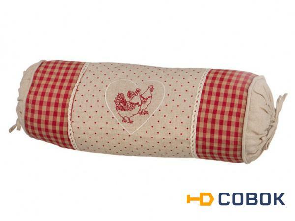 Фото Подушка-валик коллекция "куриное царство" ф 16*40 см. Gree Textile (222-255)