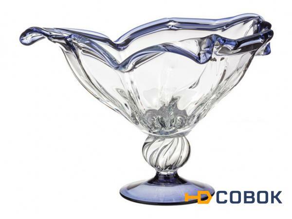 Фото Декоративная чаша 40*39 см. высота=24 см. White Cristal (647-552)