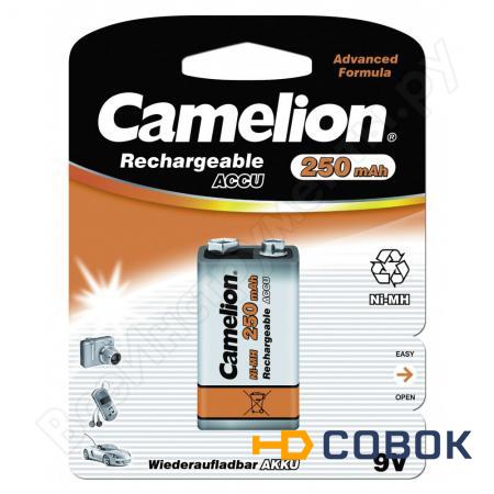 Фото Аккумулятор Camelion 9V-250mAh Ni-Mh BL-1