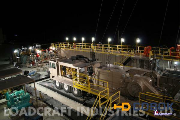 Фото Мобильная буровая установка Loadcraft Модель LCI 1000 C1 производства США для ремонта и бурения нефтяных скважин