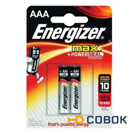 Фото Батарейки ENERGIZER MAX