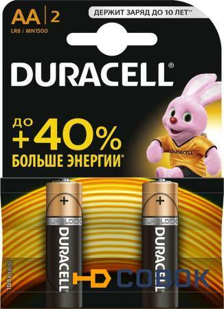 Фото Батарейки R06 PRORAB Батарейка DURACELL LR06-2BL АА Basic