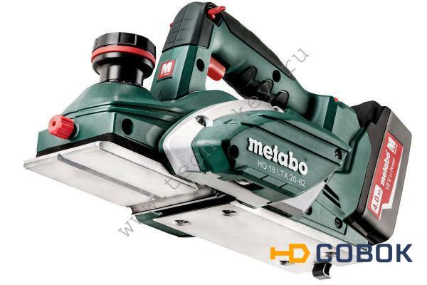 Фото Metabo HO 18 LTX 20-82 Акк.рубанок,0-2мм,2х4Ач,Metaloc 602082700