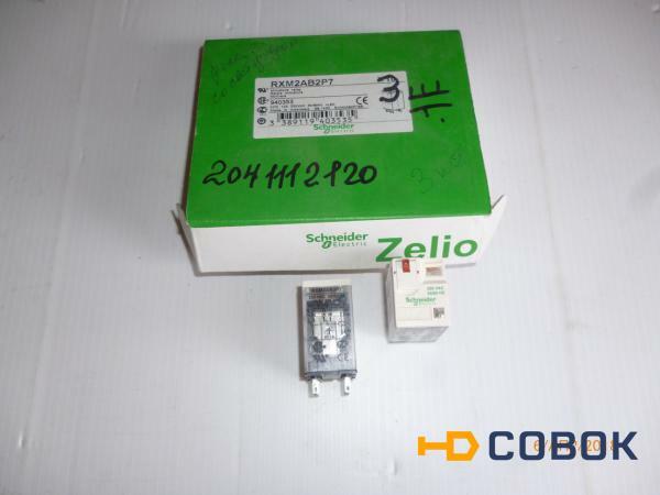 Фото Миниатюрное реле со светодиодом RXM2AB2P7 Schneider Electric