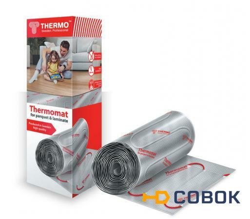 Фото Теплый пол Thermo Thermomat TVK-130 LP 10м2 нагревательный кабель на фольге