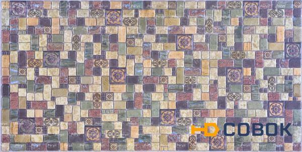 Фото Панели стеновые PRORAB Панели ПВХ (стеновые) Декопан мозаика "Травертин лайм"