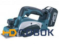 Фото Аккумуляторный рубанок Makita BKP180RFE