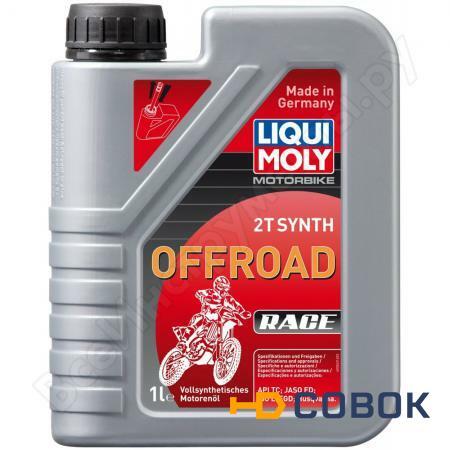 Фото Синтетическое моторное масло для 2-тактных двигателей картов 1л LIQUI MOLY Motorbike 2T Synth Offroad Race 3063