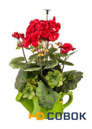 Фото Изделие декоративное "цветы" 20*19 см. высота=34 см. без упаковки Huajing Plastic (70-517)