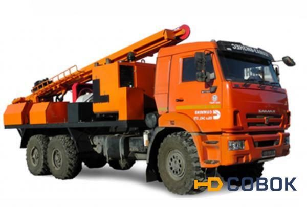 Фото Буровая установка УРБ 2А2 + шаcси КАМАЗ