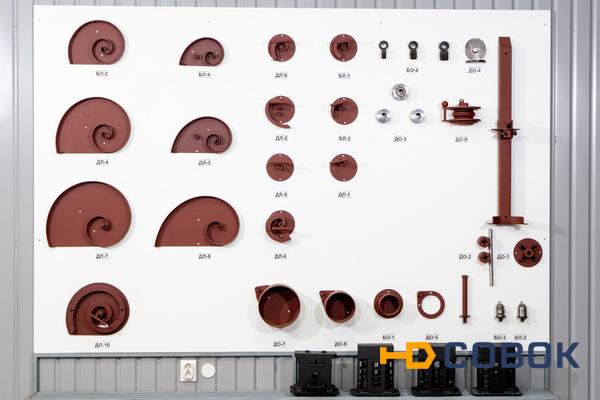 Фото Лекала и оснастка к кузнечно-гибочным станкам, предназначены для изготовления элементов «художественной ковки»