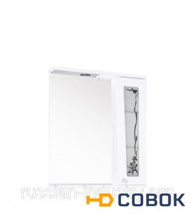 Фото Зеркало АСБ-Мебель Анита 650 мм с подсветкой белое