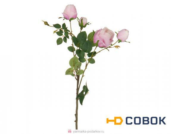 Фото Цветок искусственный роза длина 60 см,