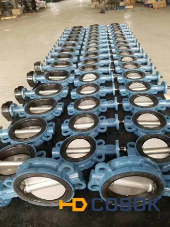 Фото Продаю затворы дисковые поворотные симметричные стальные межфланцевые из Китая
