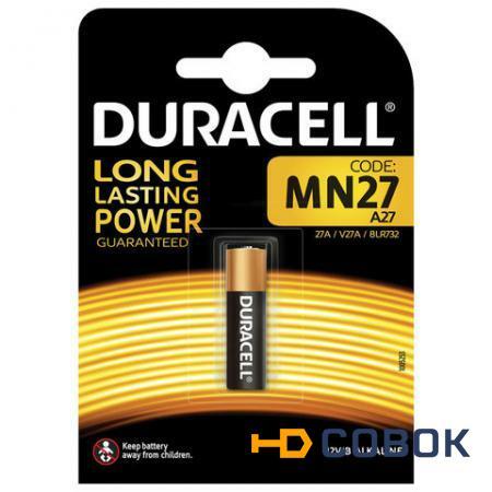 Фото Батарейка DURACELL MN27