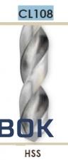 Фото Сверла спиральные средней длины с цилиндрическим хвостовиком по аллюминию Carmon CL108 DIN 338