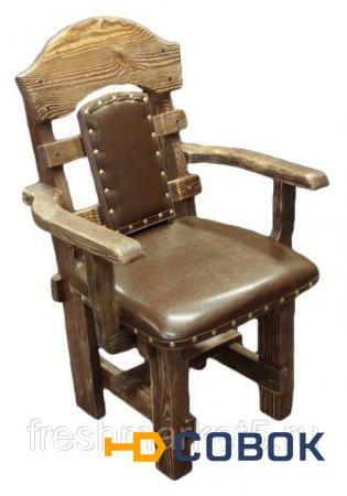 Фото Стул-кресло «Баскервиль» с мягким сиденьем Габариты : 500х540х960 мм