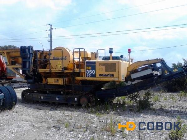 Фото Дробилка BR350JG-1,Komatsu Щековая Мобильная Камнедробилка