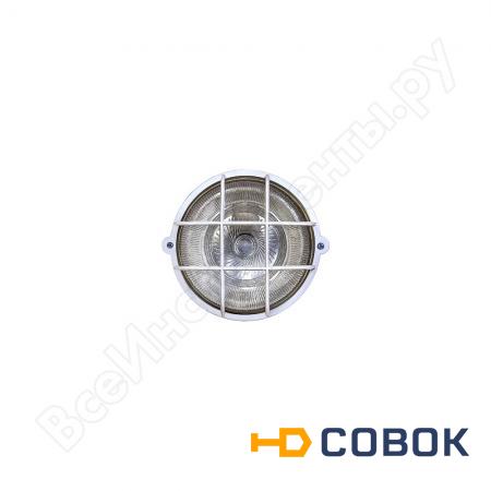 Фото Круглый настенно-потолочный светильник с решеткой
