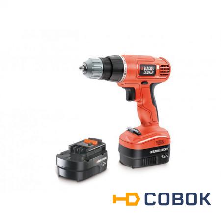 Фото Дрель-шуруповерт аккум. Black& Decker EPC 12 CAB