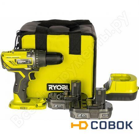 Фото Дрель-шуруповерт Ryobi ONE+ R18DD3-220S 5133003348