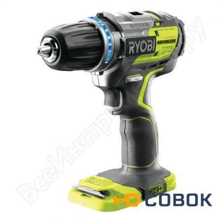 Фото Бесщеточная дрель-шуруповерт Ryobi ONE+ R18DDBL-0 5133002437