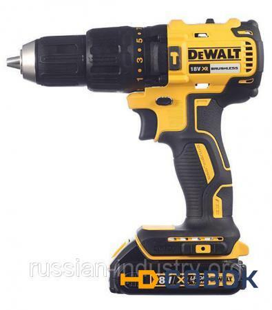 Фото Дрель-шуруповерт аккумуляторная ударная DeWalt DCD778S2T-QW 18 В 1.5 Ач 65 Нм Li-ion