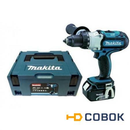 Фото Дрель шуруповерт аккумуляторная Makita DDF451RFE