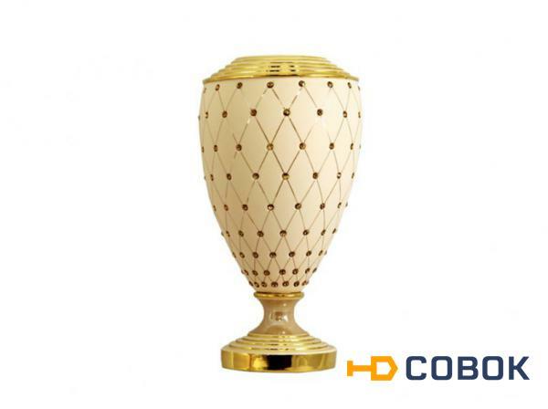 Фото Ваза декоративная Murano Cream Gold - DEL844_COS-AL Delta