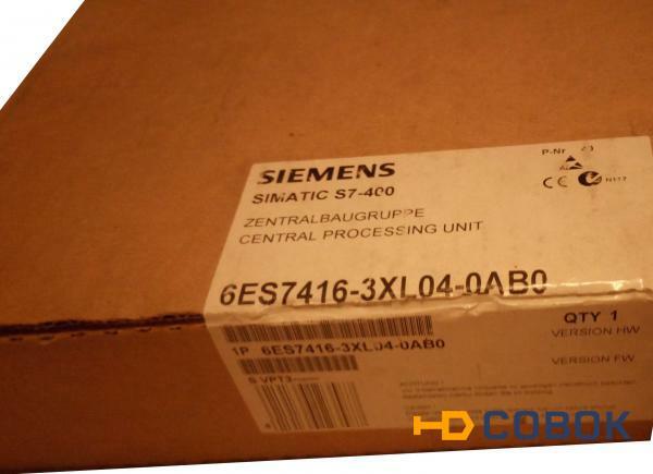 Фото Siemens 6es7416-3xl04-0ab0 Центральный процессор CPU 416F-2