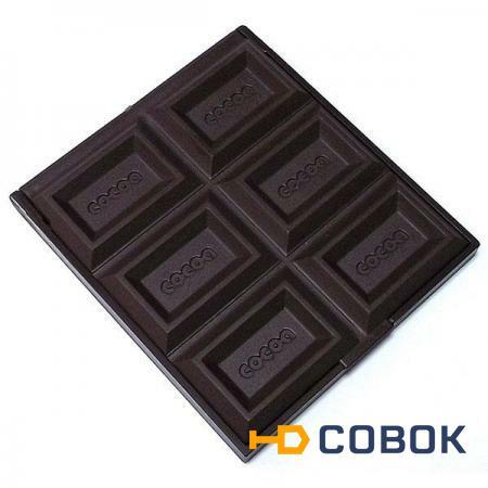 Фото Зеркало шоколад тёмный 8 - 8.5 см