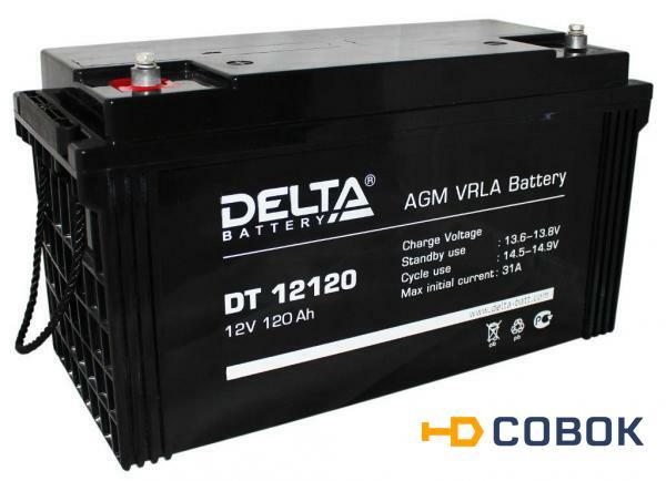 Фото Аккумулятор Delta DT 12120