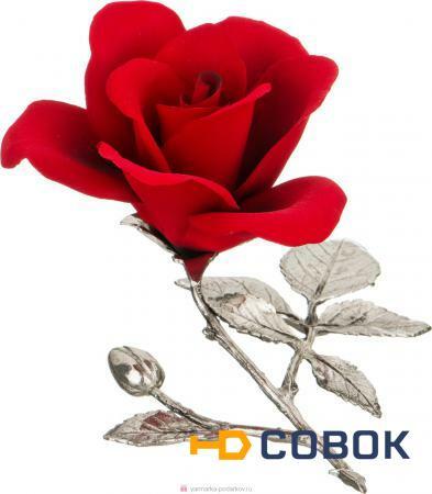 Фото Изделие декоративное роза 15х15х10 см,