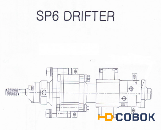 Фото Гидравлический перфоратор JunJin / Soosan SP6