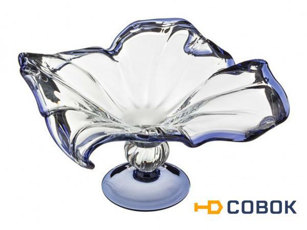 Фото Декоративная чаша 36*36 см. высота=19 см. White Cristal (647-551)