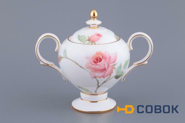 Фото Сахарница "амелия" диаметр=10 см.высота=14 см. Porcelain Manufacturing (22-1023)