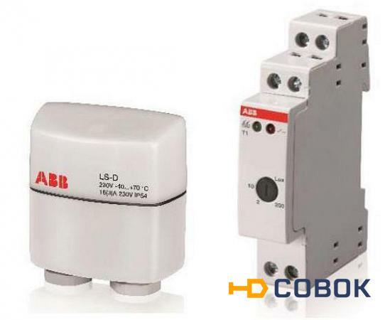 Фото Реле освещения модульное c датчиком ABB T1 1диап. 16А