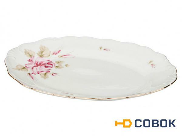 Фото Овальное блюдо "офелия" 36*26 см.без упаковки Bohemia Porcelan (655-610)