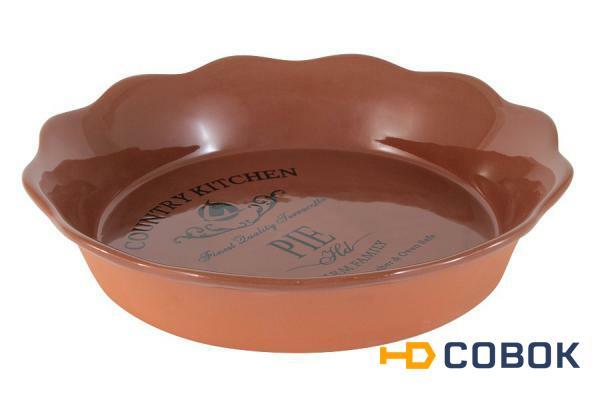 Фото Блюдо круглое для выпечки Умбра Terracotta ( TLY081-CKT-AL )