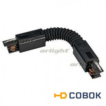 Фото Коннектор гибкий LGD-4TR-CON-FLEX-BK (C); 024041