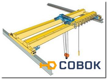 Фото Кран двухбалочный опорный г/п 5 тонн